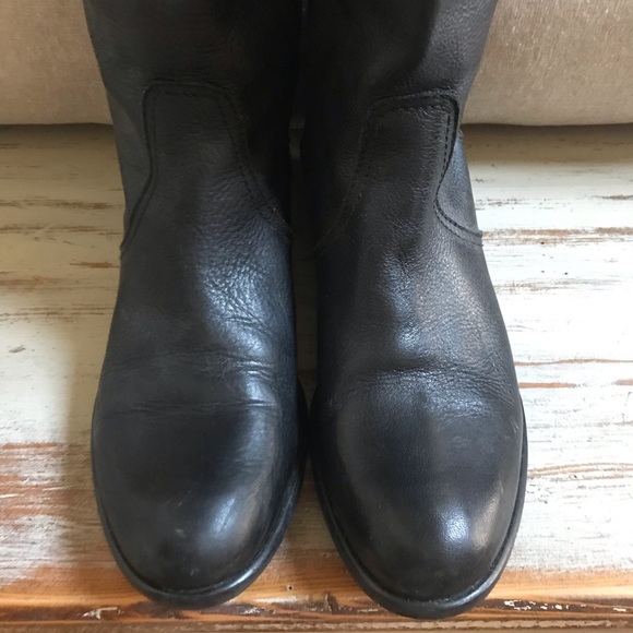 Madewell English Saddle Archive Leather Boots - Picture 5 of 8